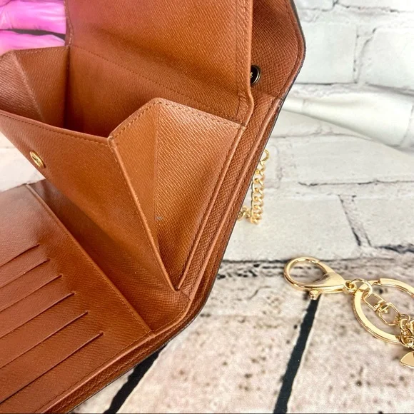 Louis Vuitton Etui Papiers Wallet Crossbody with charm - Picture 11 of 16